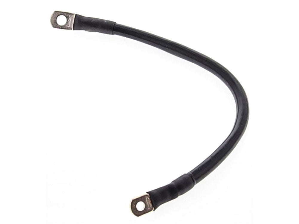 13in. Long Universal Battery Cable - Black. - All Balls Racing