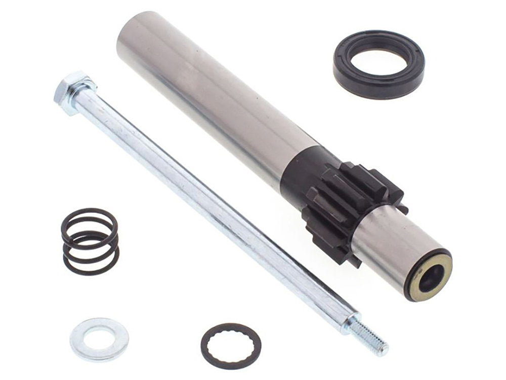 Starter Jackshaft Assembly with 10 Tooth Pinion Gear For OEM 102 Tooth Starter Ring. Fits Dyna 1994-2005, Softail 1994-2006, Touring 1994-2006 & FXR 1994 - All Balls Racing