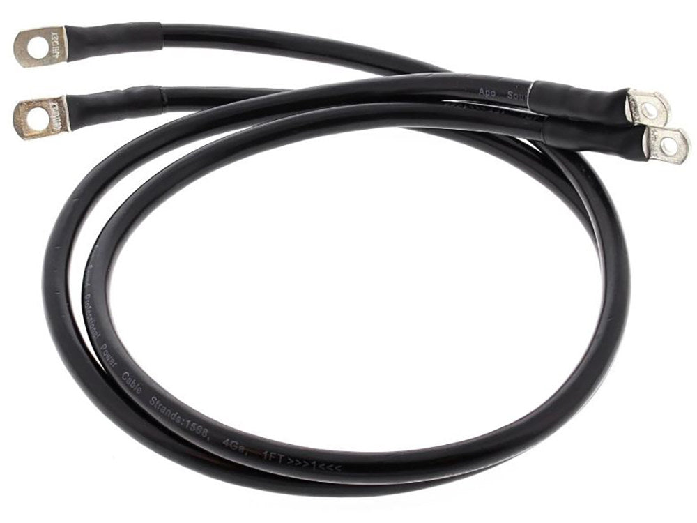 Battery Cable Kit - Black. Fits Touring 1989-1992 - All Balls Racing