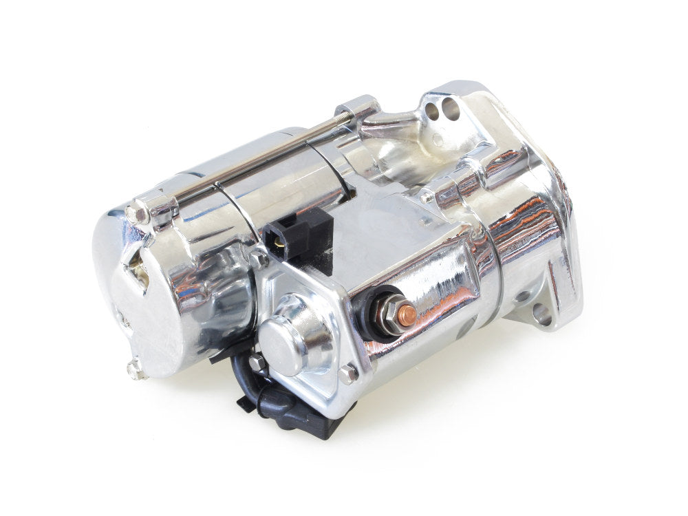 1.4kw Starter Motor - Chrome. Fits Big Twin 1989-2006 - All Balls Racing