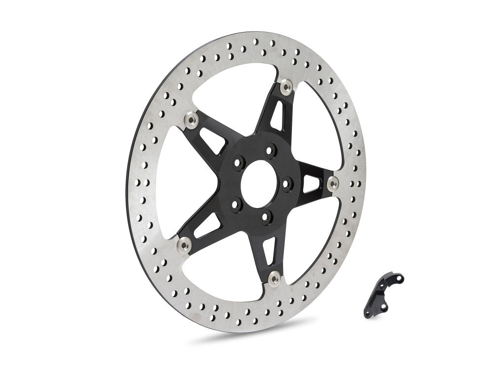 14in. Right Hand Front Big Brake Disc Rotor. Fits FXDR 2019-2020, Touring 2008-2013 & 2018-2023 'Special' Models with Hub Mounted Disc - Arlen Ness