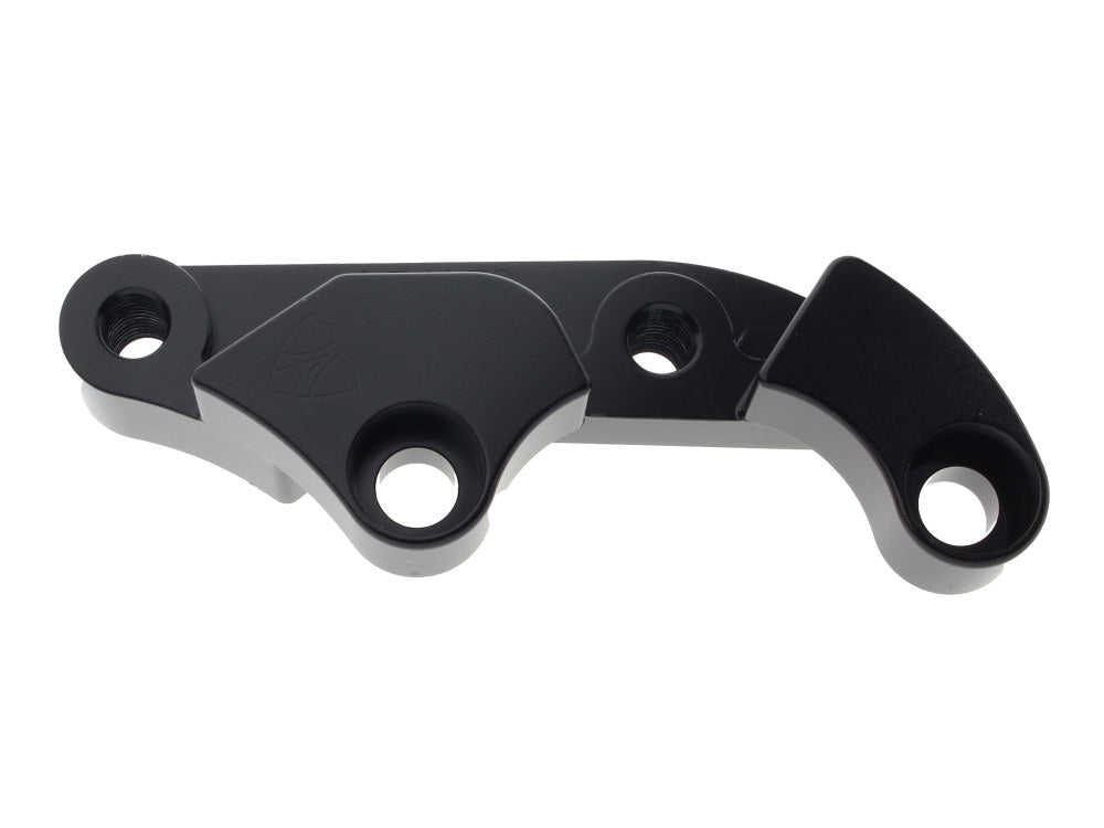 Replacement Big Brake Caliper Mount. Fits Softail 2015-2017 & Dyna 2006-2017 with OEM 11.8in. Disc. - Arlen Ness