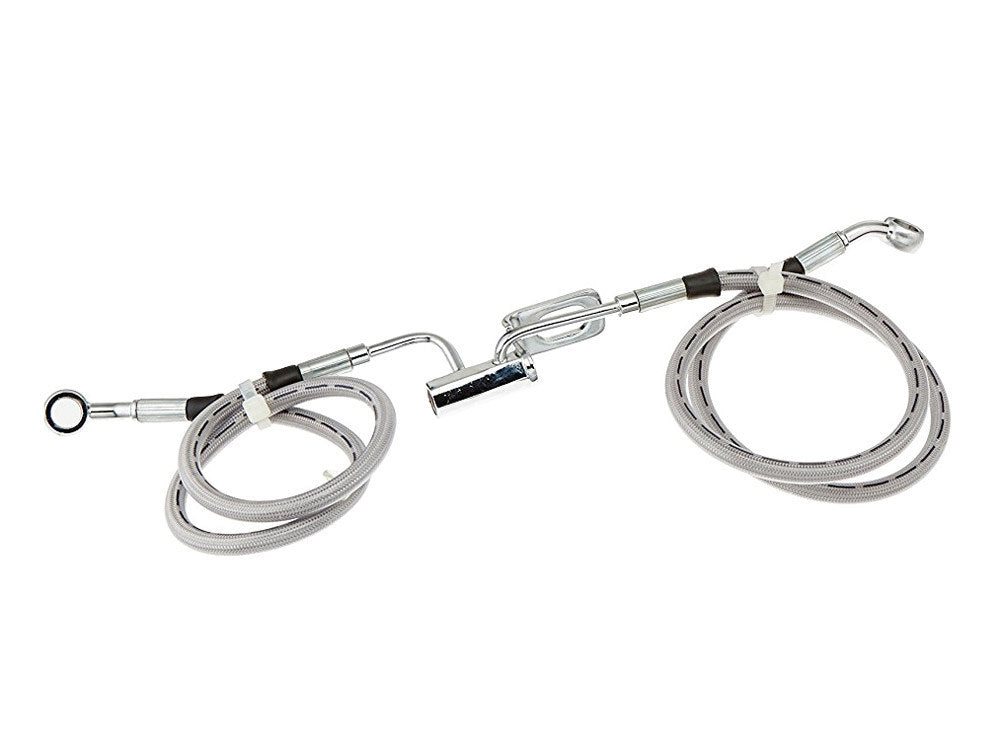 Replacement +3in. Extension Brake Line. Fits Softail 2007-2010. - Arlen Ness