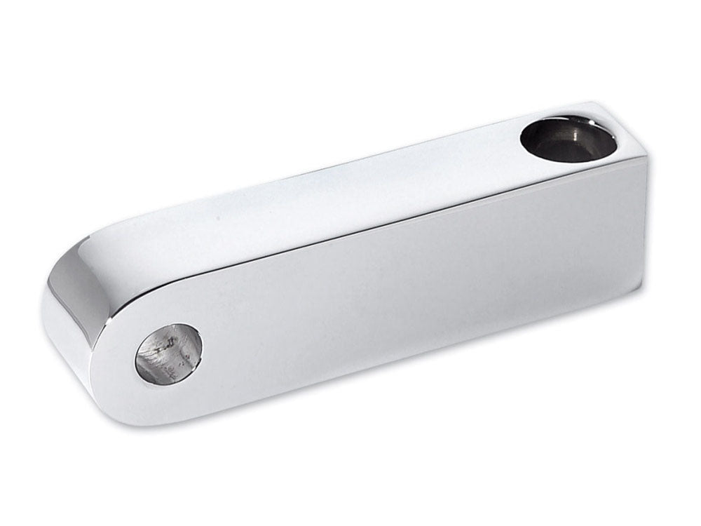 2-3/4in. Extended Headlight Mount Block - Chrome. - Arlen Ness