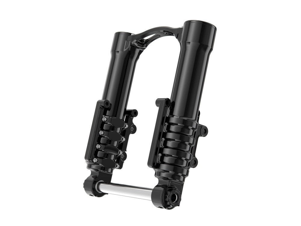 Method No Flex Fork Legs - Black. Fits Touring 2014up with Dual Disc Rotors. - Arlen Ness