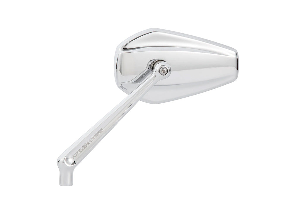 Mini Stocker Forged Mirror - Chrome. Fits Left - Arlen Ness