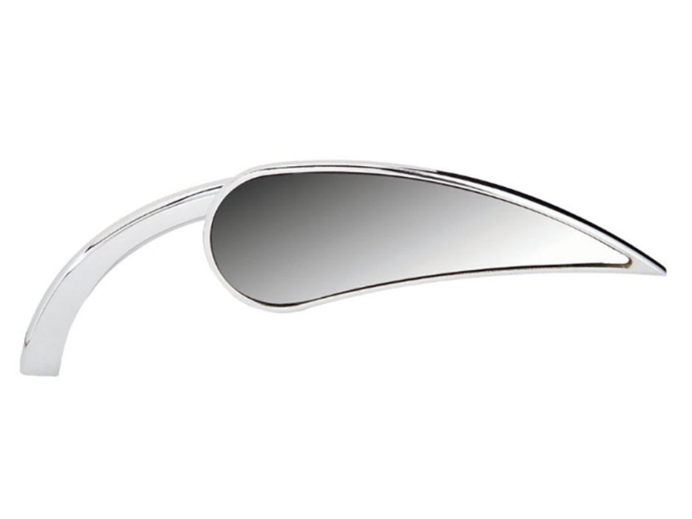 Rad II Teardrop Mirror - Chrome. Fits Right. - Arlen Ness