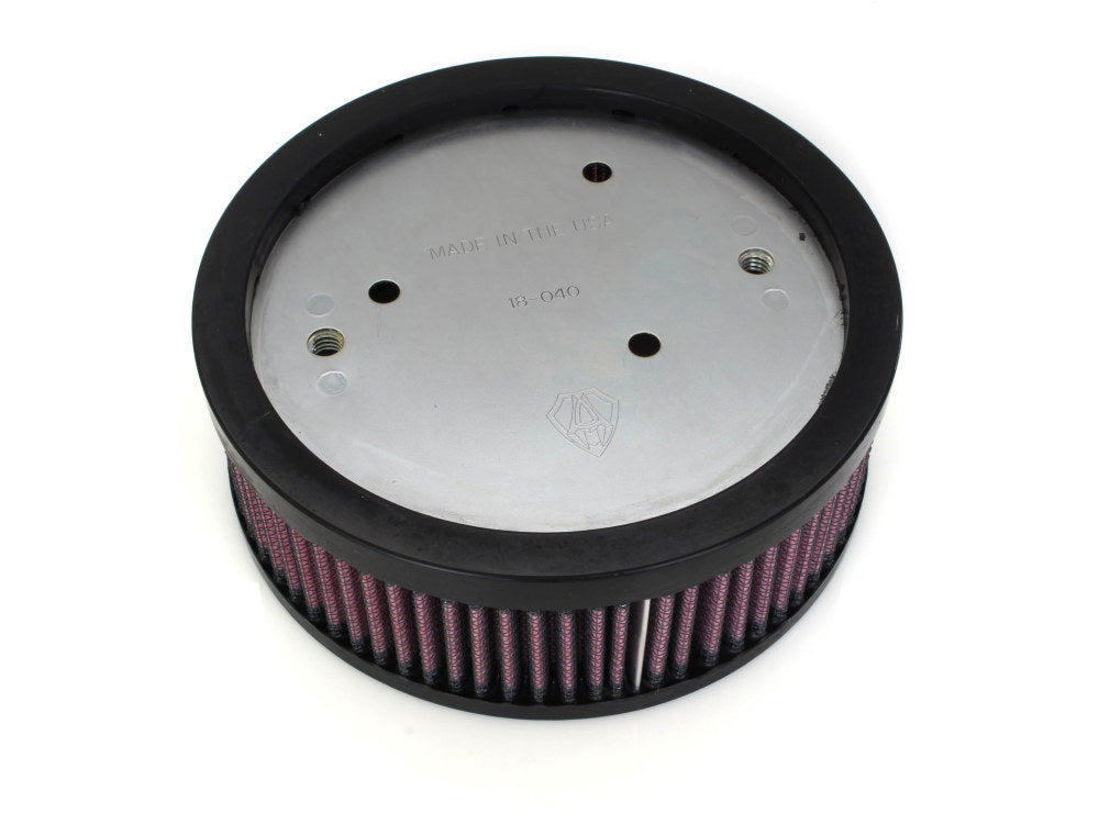 Air Filter Element. Fits Sportster 1988-2021 using OEM Oval Air Cleaner Cover. - Arlen Ness