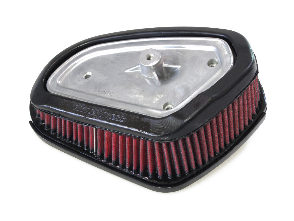 Stage 1 Big Sucker Air Cleaner Kit - Black. Fits Touring 2017-2023 - Arlen Ness