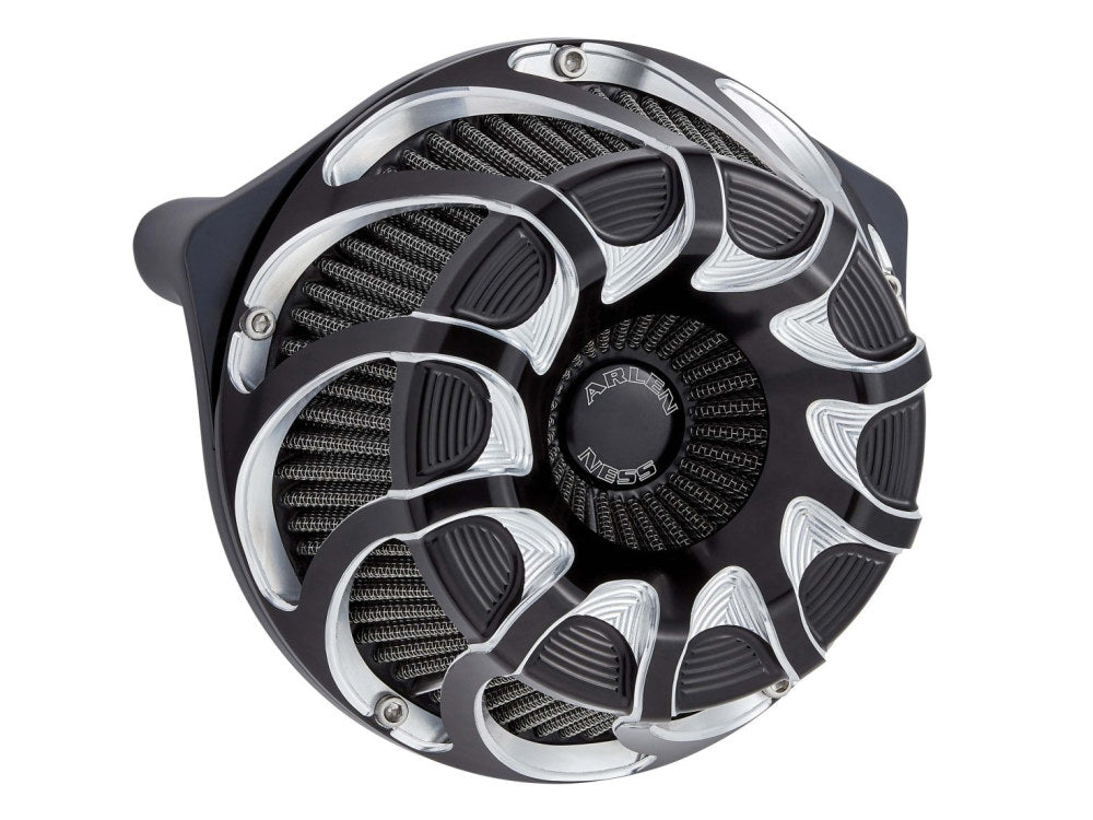 Drift Air Cleaner Kit - Contrast Cut. Fits Touring 2017-2024 & Softail 2018-2024 - Arlen Ness