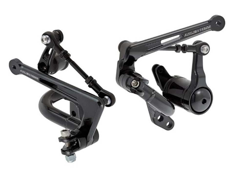 Mid Controls - Black. Fits Touring 2014-2023 - Arlen Ness