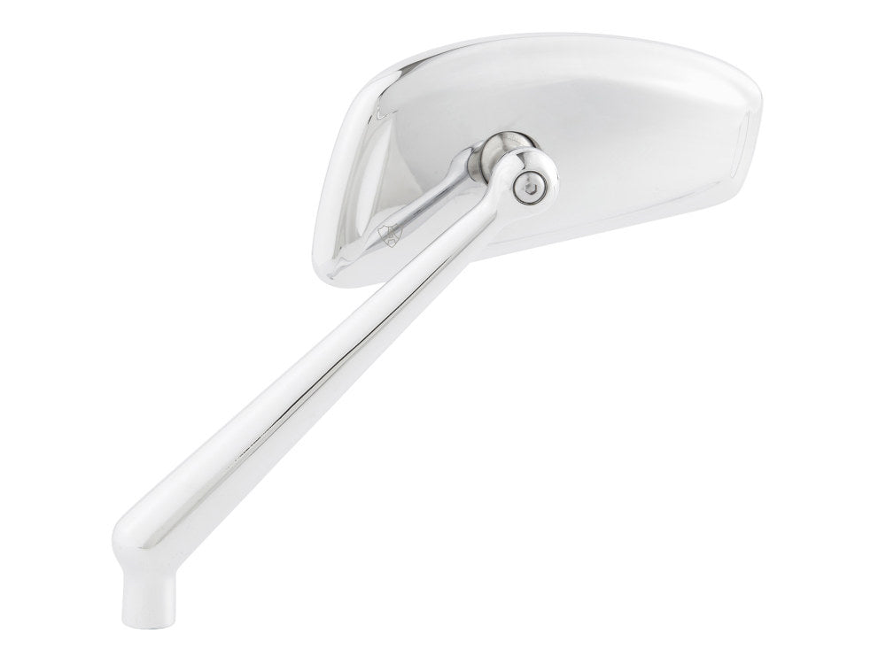 Tearchop Mirror - Chrome. Fits Left. - Arlen Ness