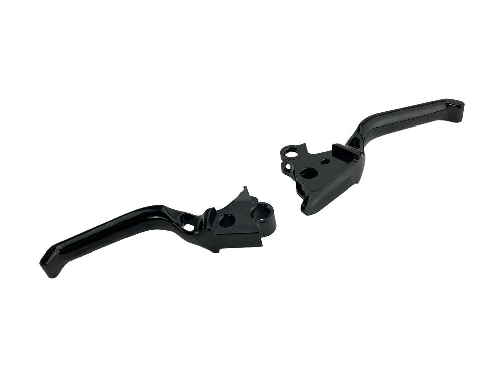 Method Levers - Black. Fits Touring 2008-2013 & Road King 2014-2016. - Arlen Ness
