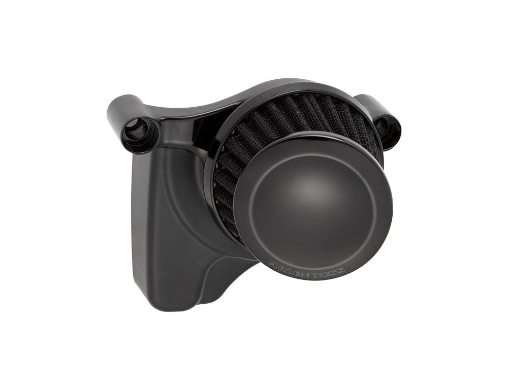 Mini 22° Air Cleaner Kit - Black. Fits Sportster 1988-2021. - Arlen Ness