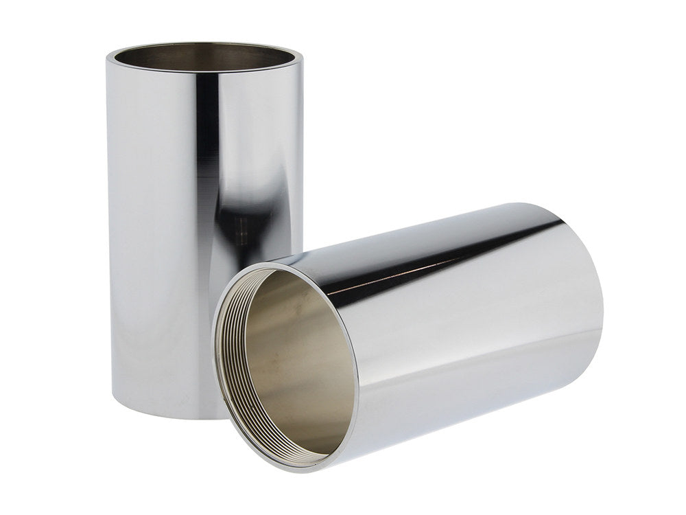 Shock Can Cover Kit - Chrome. Suits Arnott Air Shocks. - Arnott Motorcycle Air Suspension