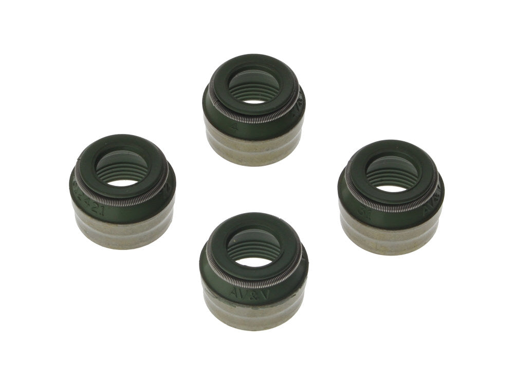 Viton Style Valve Guide Seals Fits Big Twin 1984-2004, Sportster & Buell 1986-2003. - AV&V