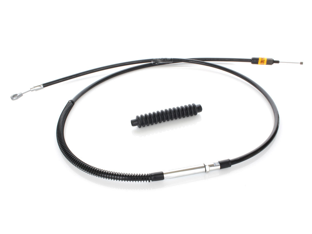 68in. Long Black Vinyl Clutch Cable. Fits 5Spd Big Twin 1987-2006 - Barnett Clutches