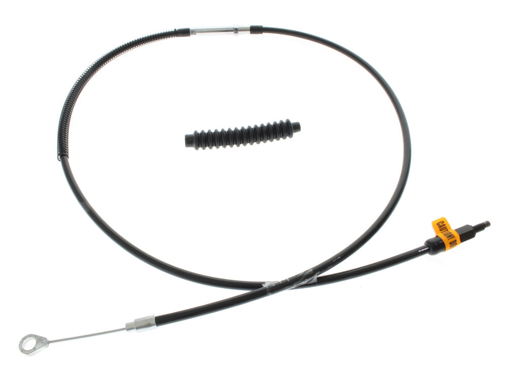 62in. Long Black Vinyl Clutch Cable. Fits 5Spd Big Twin 1987-2006 - Barnett Clutches