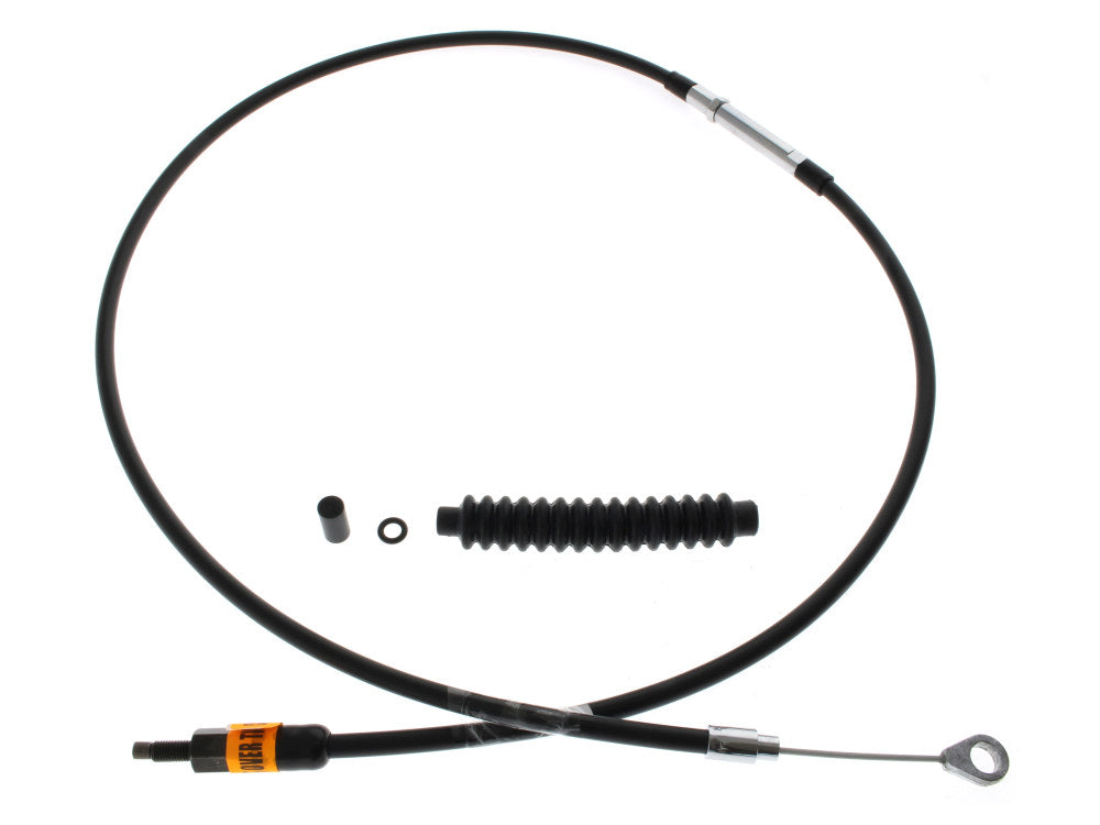 57in. Long Black Vinyl Clutch Cable. Fits Sportster 1986-2021 - Barnett Clutches