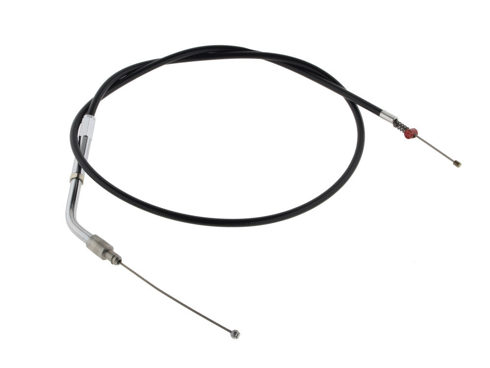 30in. Long Black Vinyl Idle Cable. Fits Sportster 1996-2006 - Barnett Clutches