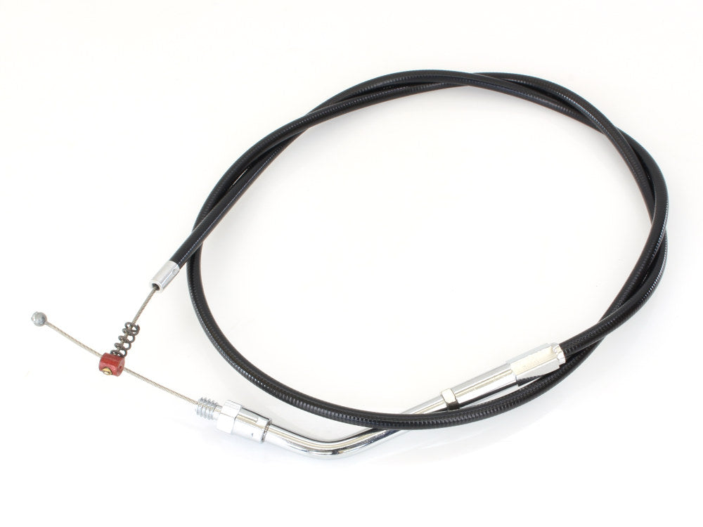 41in. Long Black Vinyl Idle Cable. Fits Big Twin 1981-1988 - Barnett Clutches