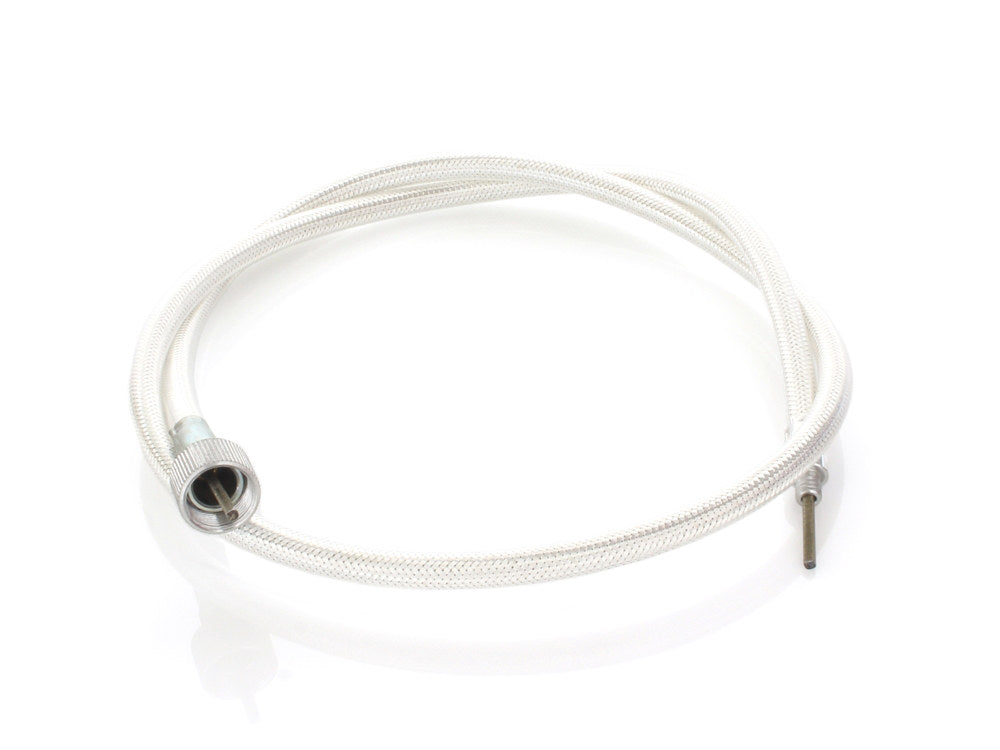40in. Speedo Cable with 16mm Nut - Platinum Braided. - Barnett Clutches