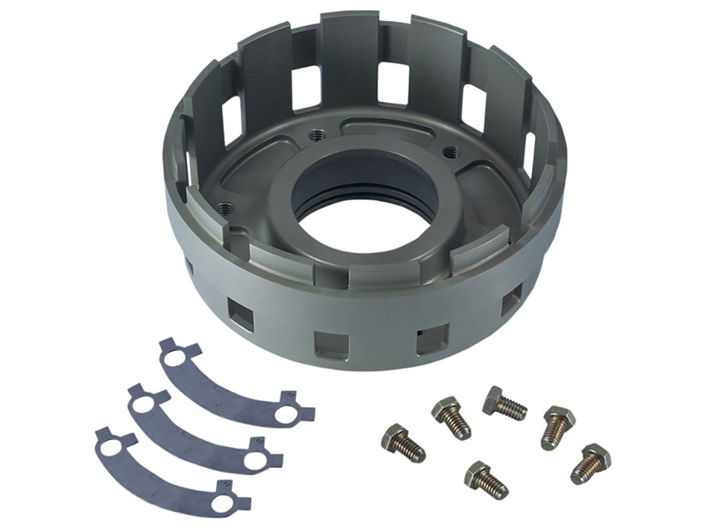 Heavy Duty Clutch Basket. Fits 6Spd Twin Cam 2006-2017. - Barnett Clutches