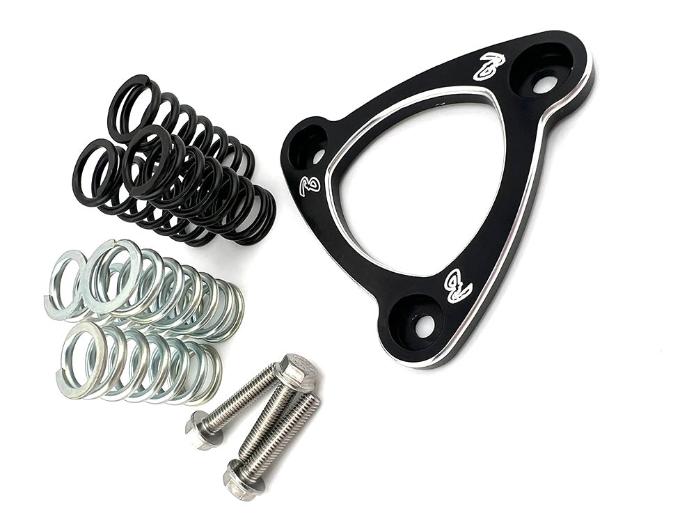 Stinger High Pressure Clutch Spring Retainer - Black. Fits CVO Big Twin 2013up, 'S' Models 2016up, Softail 2018up & Touring 2017up - Barnett Clutches