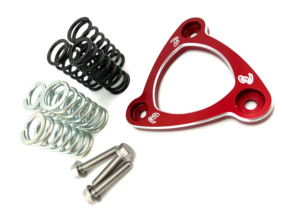 Stinger High Pressure Clutch Spring Retainer - Red. Fits CVO Big Twin 2013up, 'S' Models 2016up, Softail 2018up & Touring 2017up - Barnett Clutches