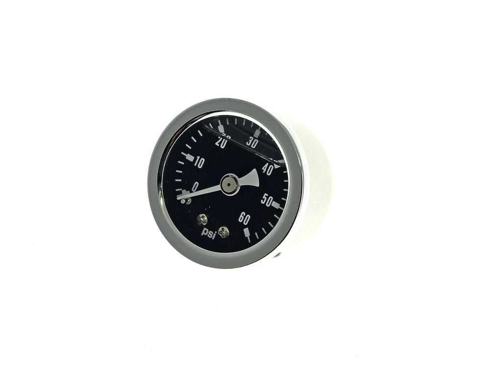 60psi Oil Pressure Gauge - Chrome - Rollies Speed Shop