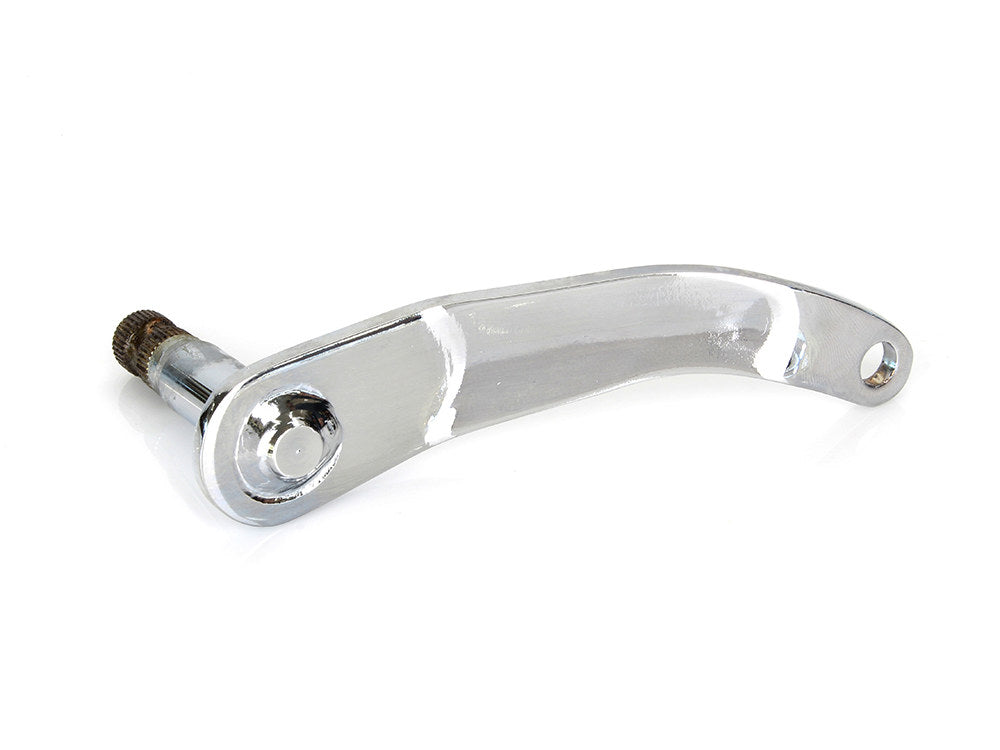 Inner Foot Shift Lever - Chrome. Fits FX Softail 1990-2006 & Dyna Wide Glide 1993-2002. - Rollies Speed Shop