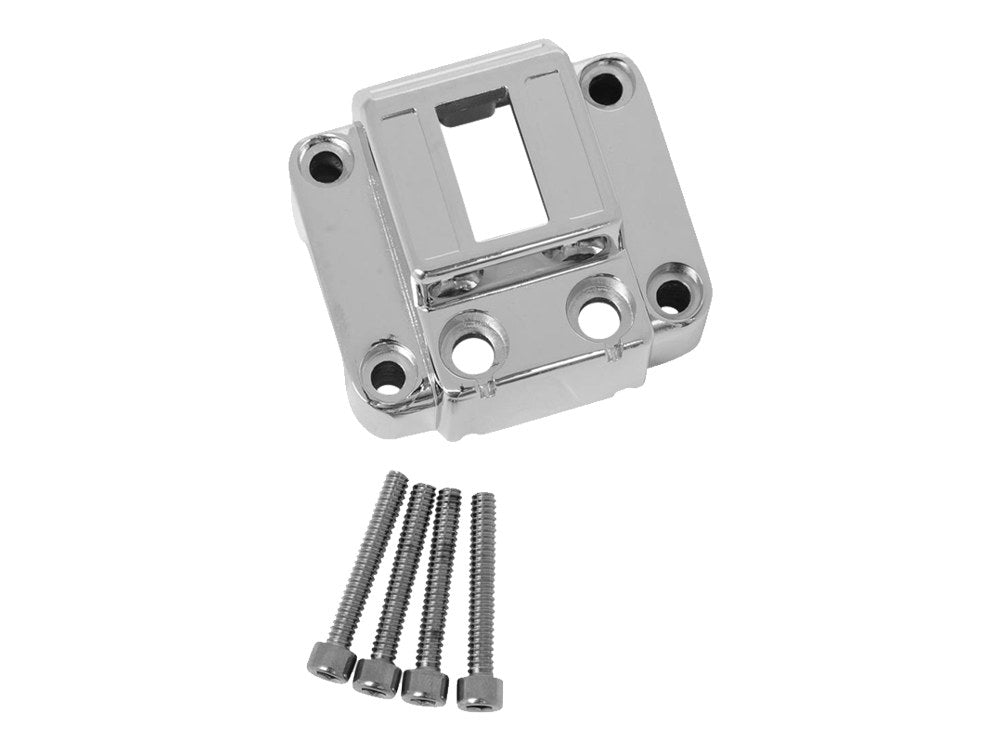 Vertical Switch Housing - Chrome. Fits Big Twin & Sportster 1972-1981. - Rollies Speed Shop