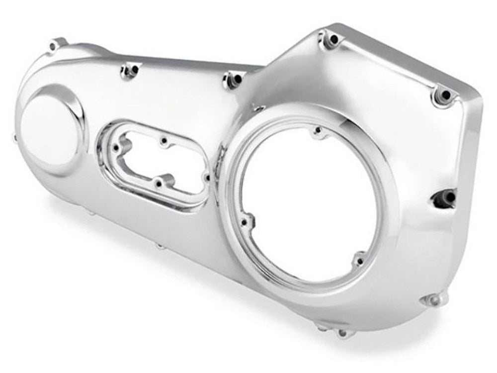Outer Primary Cover - Chrome. Fits Softail 1995-1998 & Dyna 1995-1998. - Rollies Speed Shop