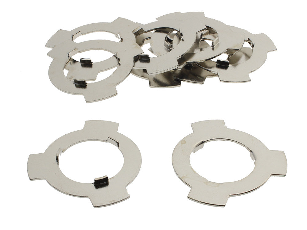 Transmission Mainshaft Bearing Lockwasher - Pack of 10. Fits 4Spd Big Twin 1941-1985. - Rollies Speed Shop