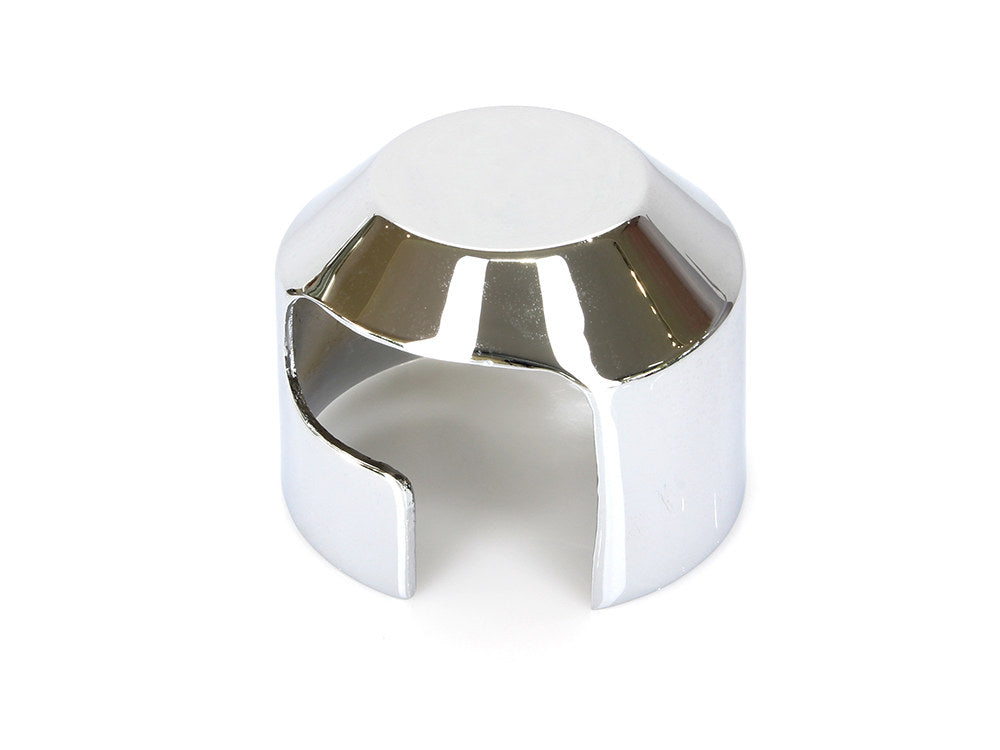 Solenoid End Cover - Chrome. Fits Big Twin 1965-1988 & Sportster 1965-Early 1981. - Rollies Speed Shop