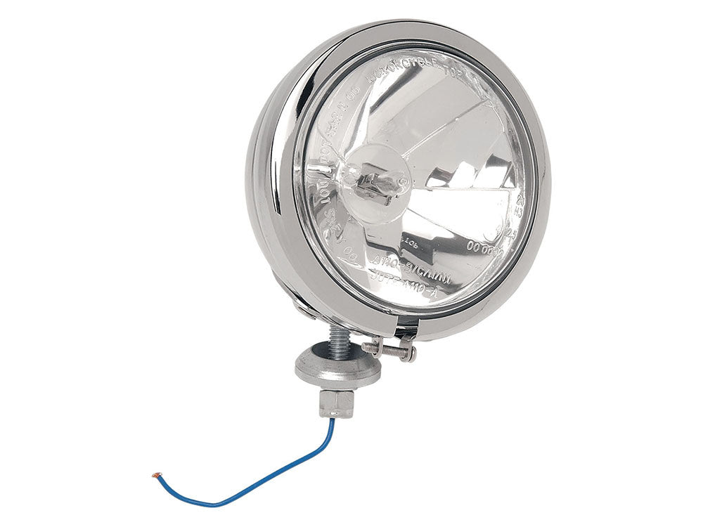 4-1/2in. Passing Lamp - Chrome. Fits Big Twin 1998up. - Rollies Speed Shop