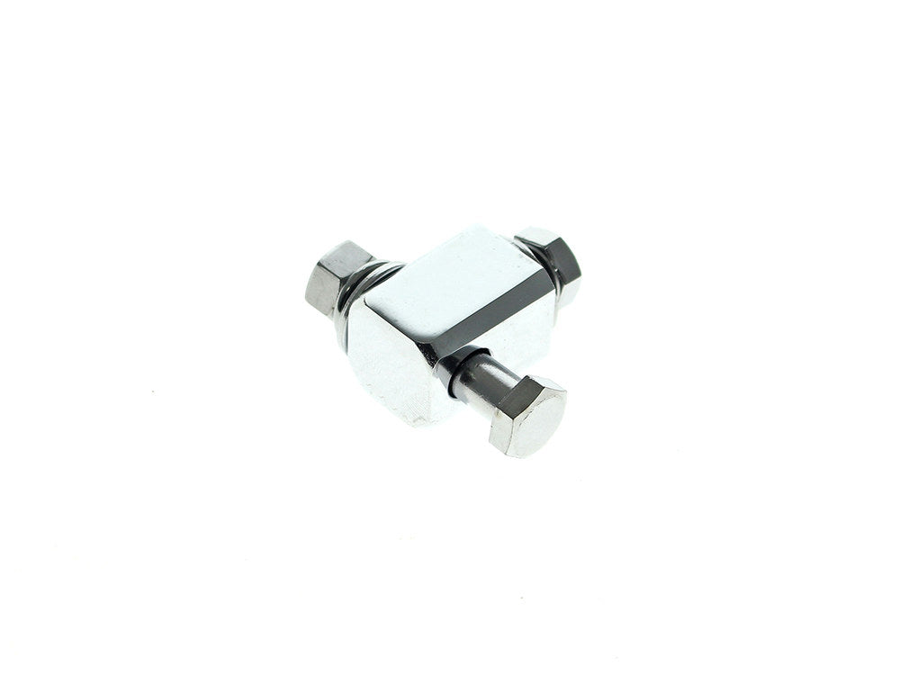 Batz Headlight Mount Block - Chrome. - Rollies Speed Shop