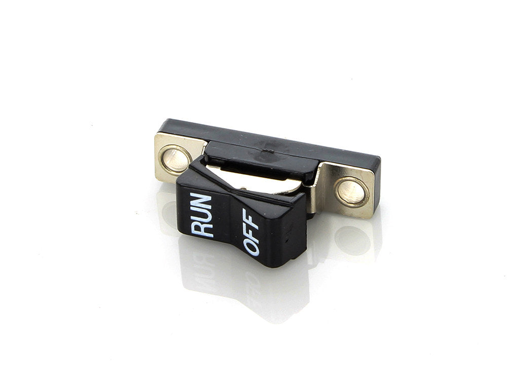 Run/Off Handlebar Switch - Black. Fits Big Twin & Sportster 1972-1981. - Rollies Speed Shop