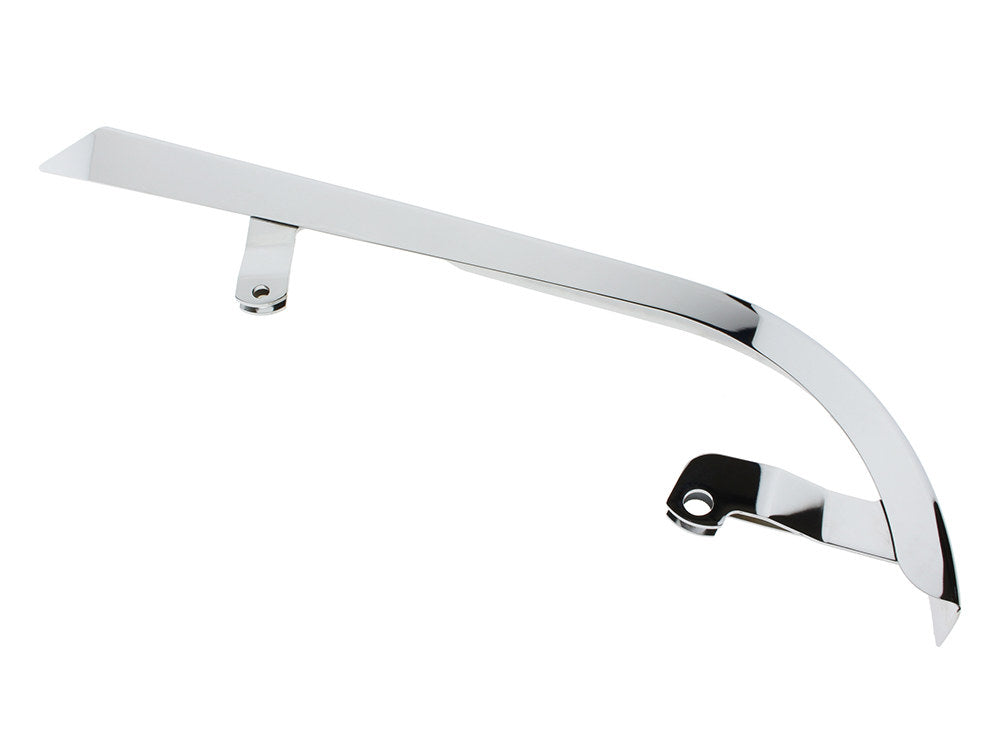 Upper Belt Guard - Chrome. Fits Dyna 1991-1999. - Rollies Speed Shop