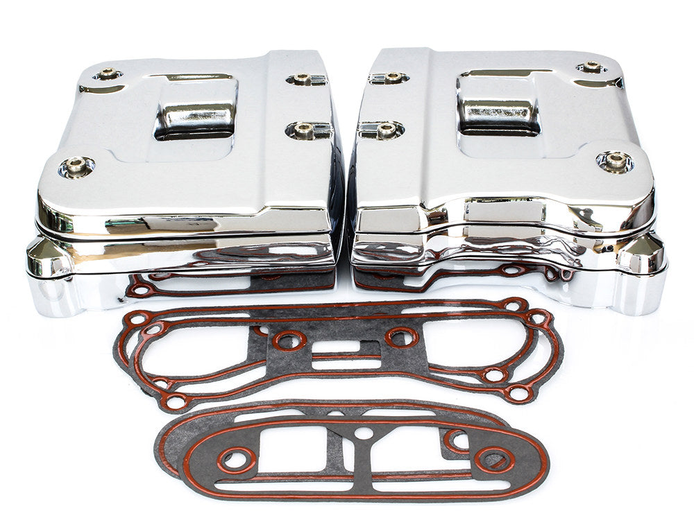 Rocker Covers - Chrome. Fits Big Twin 1984-1991. - Rollies Speed Shop