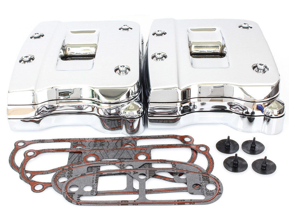 Rocker Covers - Chrome. Fits Big Twin 1992-1999. - Rollies Speed Shop