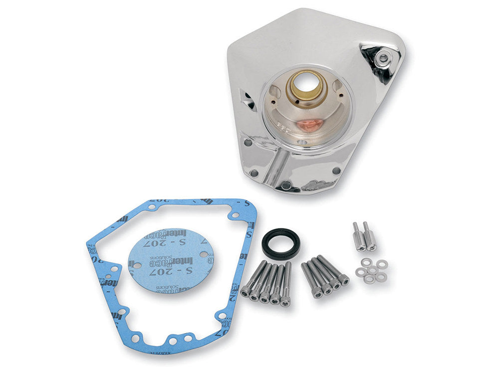 Cam Cover - Chrome. Fits Big Twin 1993-1999 with Evo Engine. - Rollies Speed Shop