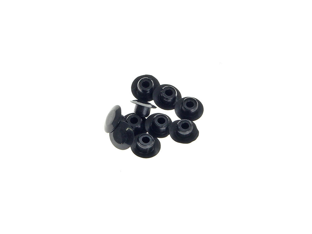 5/16in. (8mm) Hole Plugs - Black. Sold as a Pack of 10. - Rollies Speed Shop