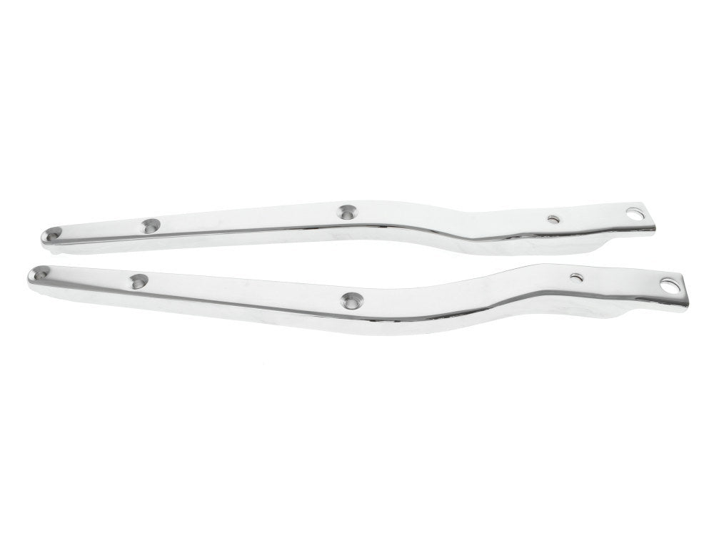 Rear Fender Struts - Chrome. Fits 4Spd FL 1958-1984. - Rollies Speed Shop