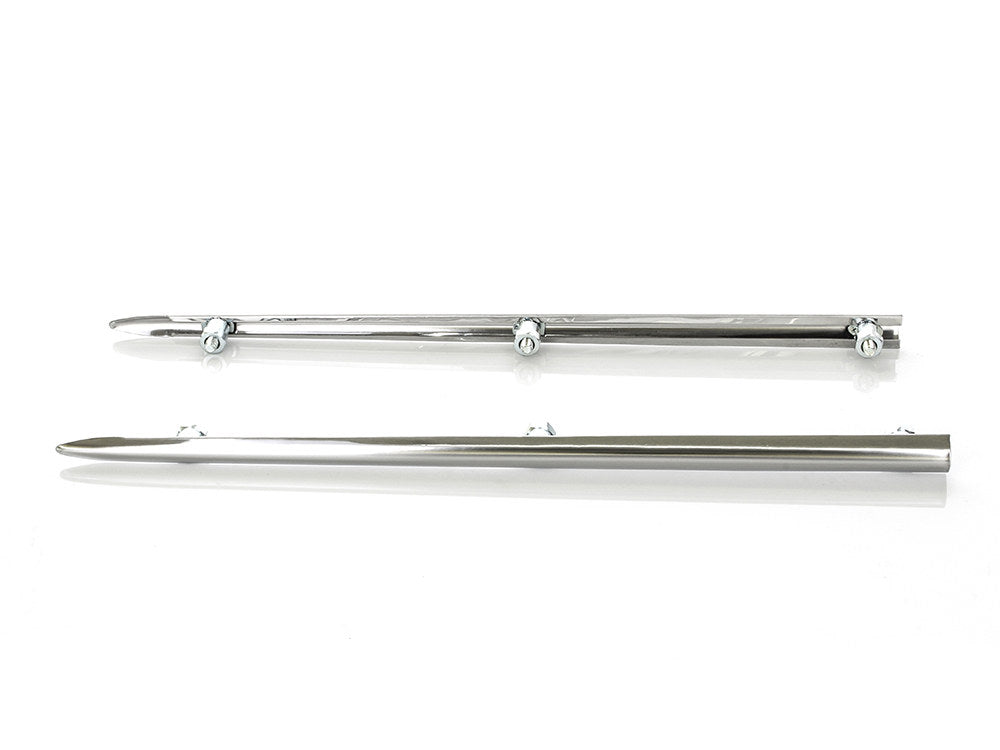 Front Fender Side Spears - Chrome. - Rollies Speed Shop
