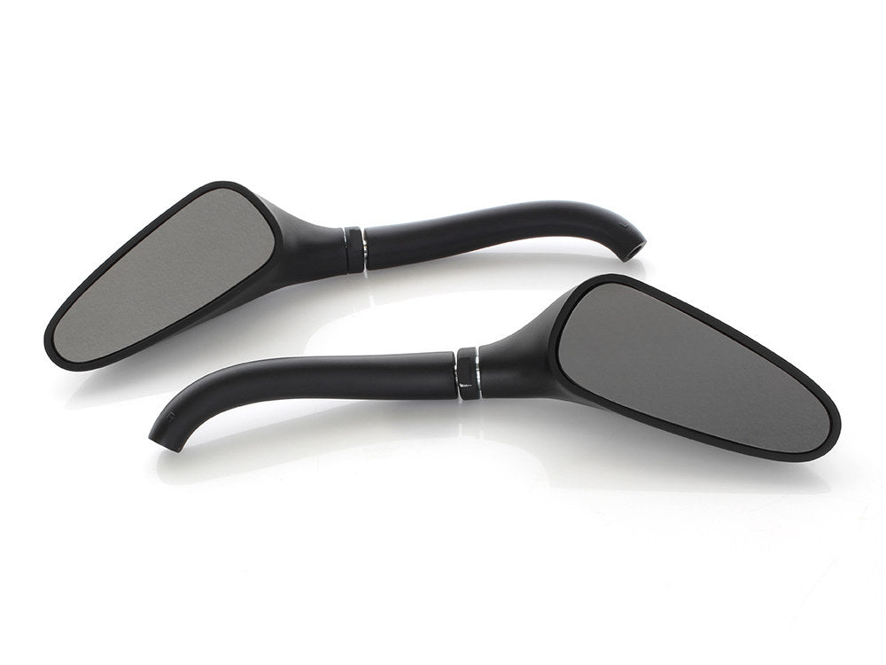 3D Contour Mirrors - Black. - Rollies Speed Shop