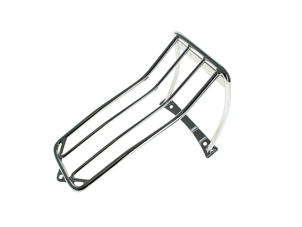 Luggage Rack - Chrome. Fits FX Softail 2000-2005 with 150 Tyre & Bob Tail Fender. - Rollies Speed Shop