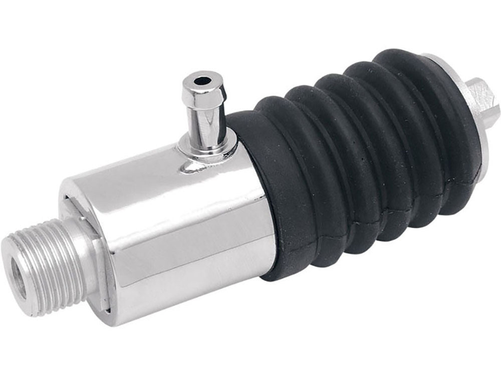 Rear Brake Master Cylinder - Chrome. Fits Softail 1987-1999 & FXR 1987-1994. - Rollies Speed Shop