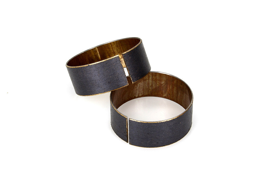 49mm Fork Tube Bushing - Sold as a Pair. Fits Dyna 2006-2017, V-Rod 2002-2011, Touring 2014-2016, Rocker 2008-2011, Breakout 2013-2017 & Street Bob 2020up - Rollies Speed Shop
