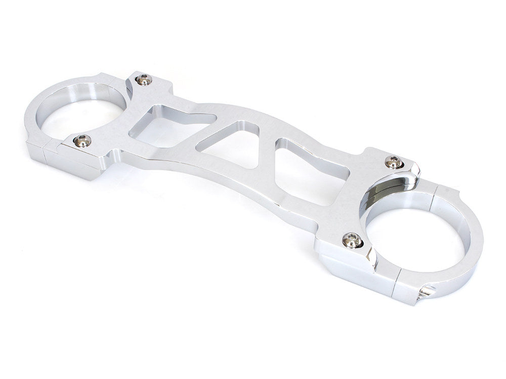 41mm Fork Brace - Chrome. Fits FX Softail 1984-2015, Dyna Wide Glide 1993-2005 & FXWG 1984-1986. - Rollies Speed Shop